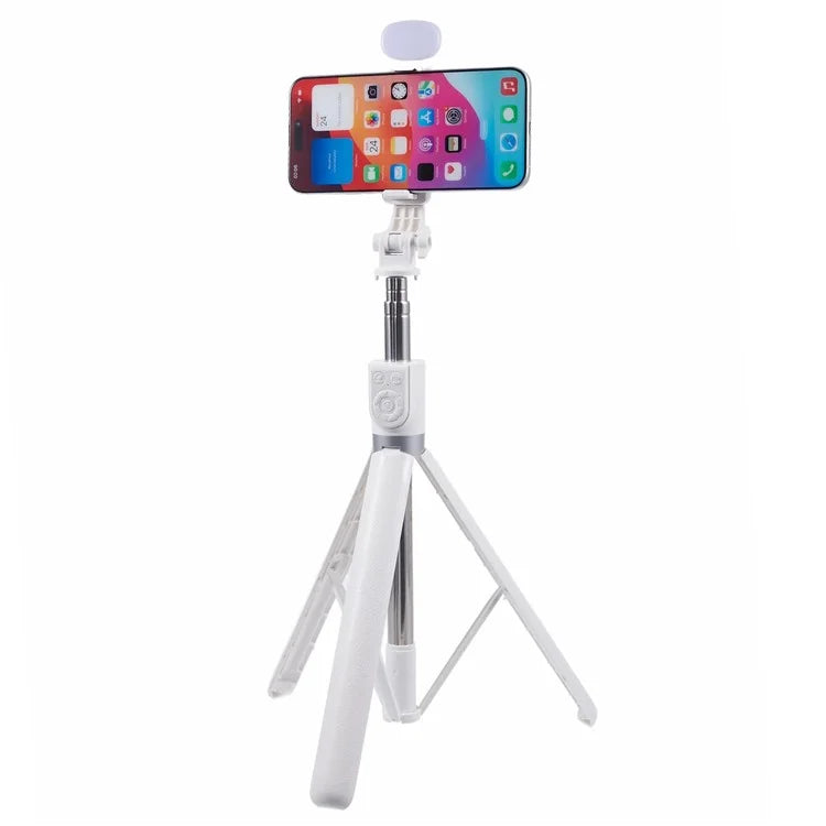 Z16S Tripod Stand Phone Clip Fill Light Design 175CM Selfie Stick with Bluetooth Remote Shutter