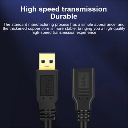 0.3m USB 3.0 Male to Female Extension Cord High Speed PVC Data Transfer Cable