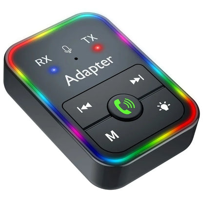 Q9 2-in-1 Bluetooth 5.3 Wireless Transmitter / Receiver MP3 Player Adapter Support TF Card Playback