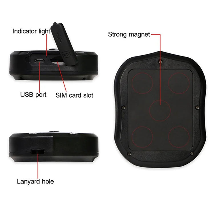 TKSTAR TK905B 2G GPS Tracker 150 Days Standby Vehicle Tracking Magnetic Car Locator