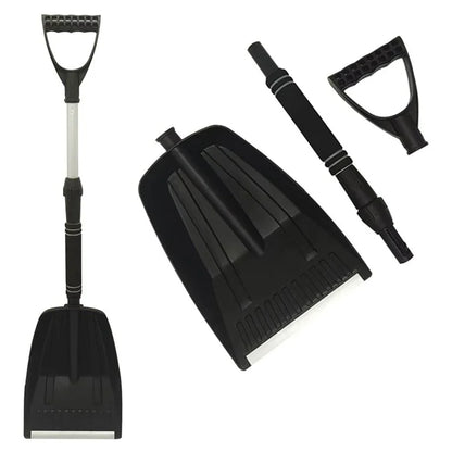 Extendable Detachable Car Snow Shovel Plastic + Aluminum Blade Winter Snow Ice Removal Tool