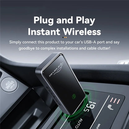 ESSAGER ECP-CY0G-Z Wireless Carplay Auto Adapter Plug and Play