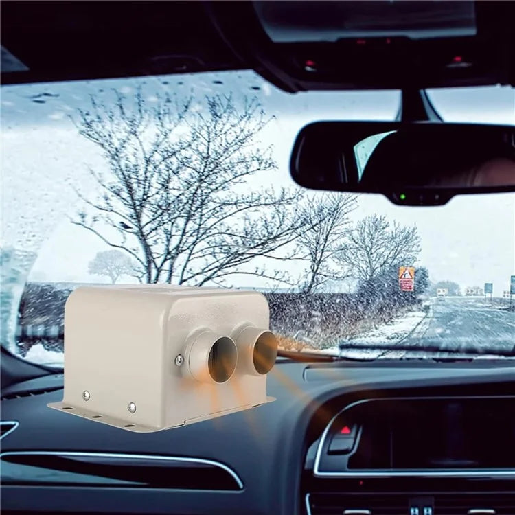 24V 800W Dual Hole Car Heater Window Defrosting Defogging Vehicle Interior PTC Heater