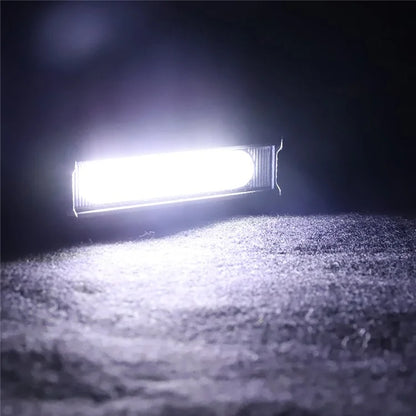 COB 9W Super Bright Car DRL Light SUV Excavator Working Light Daytime Running Lamp