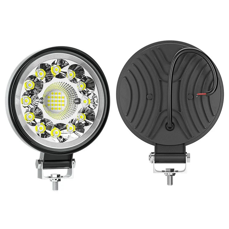 4-inch 33LED Car SUV Off-Road Round Spotlight Floodlight Working Lamp Vehicle Driving Headlight