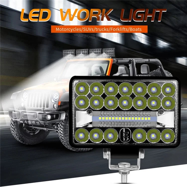 4-inch 36LED Car SUV Off-Road 108W Spotlight Floodlight Waterproof Vehicle Driving Headlight