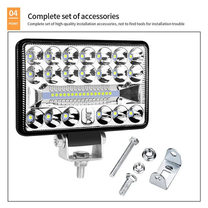 4-inch 36LED Car SUV Off-Road 108W Spotlight Floodlight Waterproof Vehicle Driving Headlight