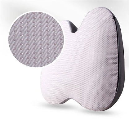 Car Seat Cushion Mesh Cloth+Memory Foam Breathable Fatigue Relief Seat Cushionish Green