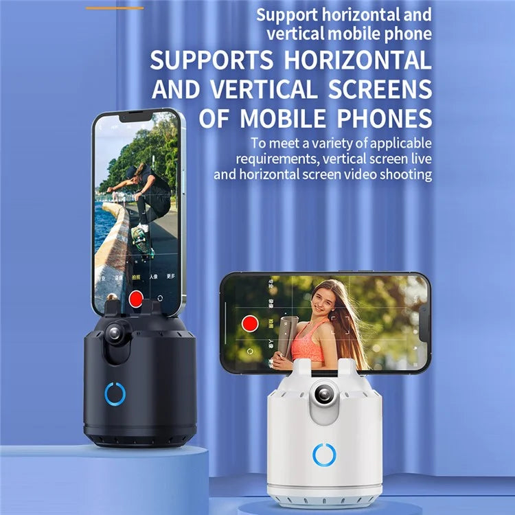 P7 AI Gesture Recognition Dual-Axis Tracking Gimbal Camera for Cell Phones, Tablets