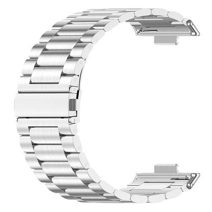 For Huawei Watch Fit 3 Stainless Steel Strap Smart Watch Replacement Band with Tool