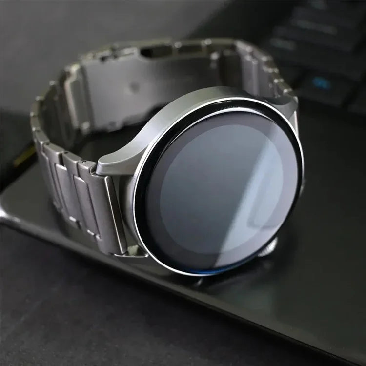 For Huawei Watch GT 2 / 3 / 4 46mm / Xiaomi Mi Watch / Samsung Titanium Alloy Watch Strap 22mm