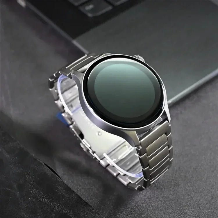 For Huawei Watch GT 2 / 3 / 4 46mm / Xiaomi Mi Watch / Samsung Titanium Alloy Watch Strap 22mm