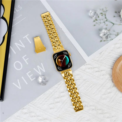 For Huawei Watch Fit 3 Metal Watch Band Cross Design Replacement Strap