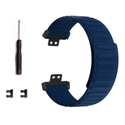 For Huawei Watch Fit / Watch Fit Special Edition Watch Band Magnetic Silicone Strap Replacement