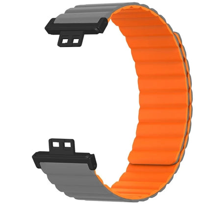 For Huawei Watch Fit / Watch Fit Special Edition Watch Band Magnetic Silicone Strap Replacement