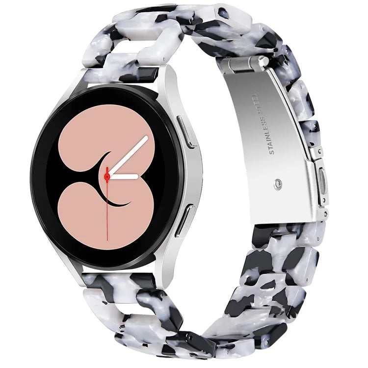 D-Shape Strap for Huami Amazfit Cheetah Pro Resin Bracelet Replacement Watchband+White