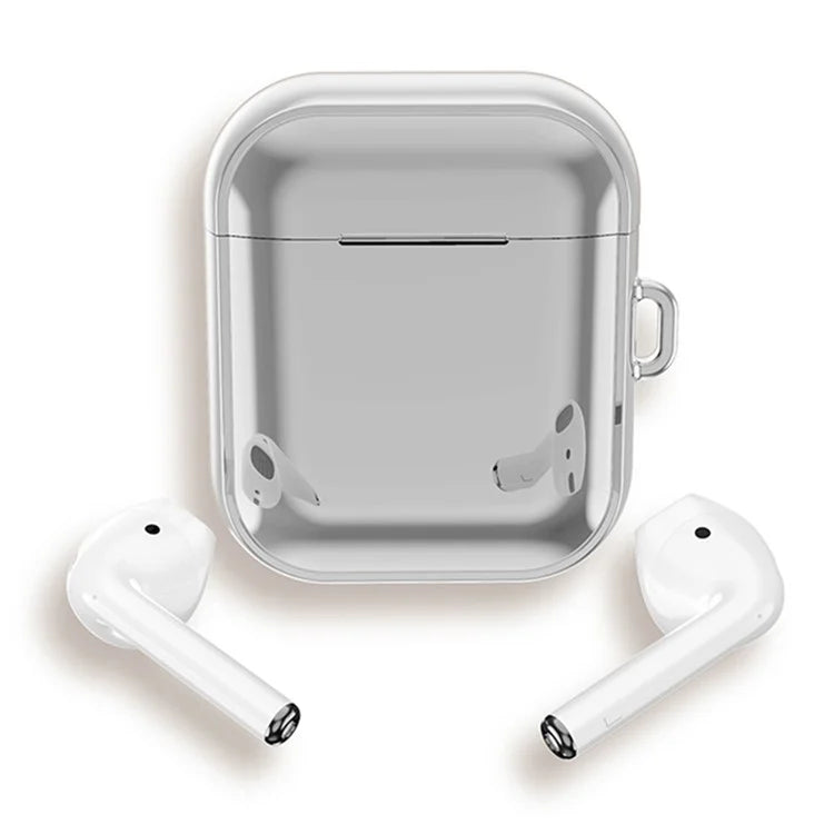 For Apple AirPods with Charging Case (2019) / with Wireless Charging Case (2019) TPU Cover  Bluetooth Earphone Case