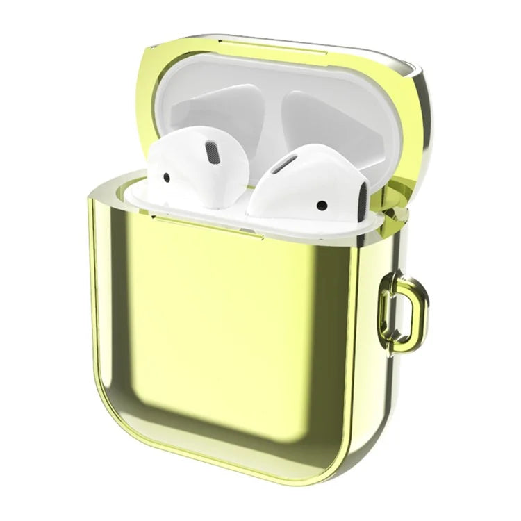 For Apple AirPods Pro 2 Charging Case Cover with Strap, Bluetooth Headset Soft TPU Case