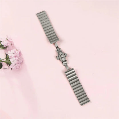 For Huawei Watch 4 / Watch 4 Pro Watch Bracelet Line Splicing Butterfly Buckle Watch Strap