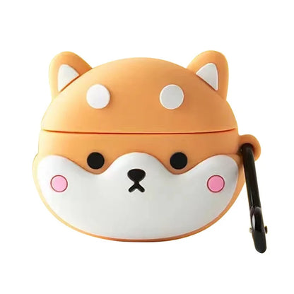 For Apple AirPods with Wireless Charging Case (2019) / AirPods with Charging Case (2019) / (2016) Cute Cartoon Silicone Cover