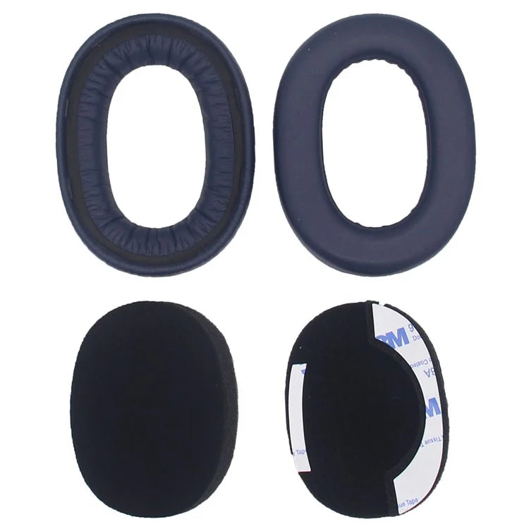 JZF-400 For Jabra Elite 85h Headphone Earpads Protein Leather+Sponge Replacement Earmuffs