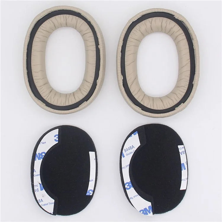 JZF-400 For Jabra Elite 85h Headphone Earpads Protein Leather+Sponge Replacement Earmuffs