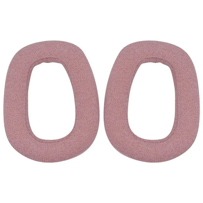 JZF-476 For Logitech Zone Vibe 100 Cotton Linen Headphone Earpads Replacement Earmuffs