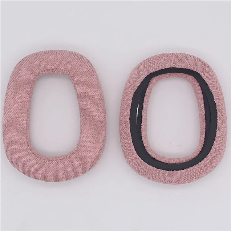 JZF-476 For Logitech Zone Vibe 100 Cotton Linen Headphone Earpads Replacement Earmuffs