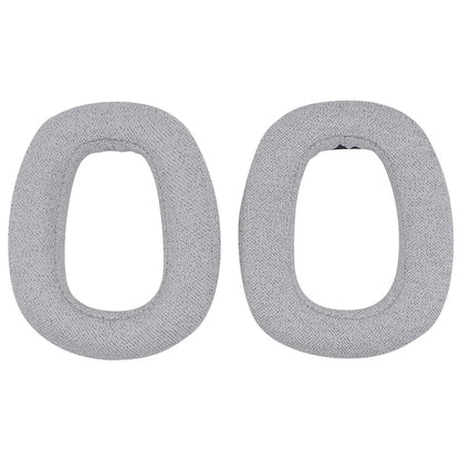 JZF-476 For Logitech Zone Vibe 100 Cotton Linen Headphone Earpads Replacement Earmuffs