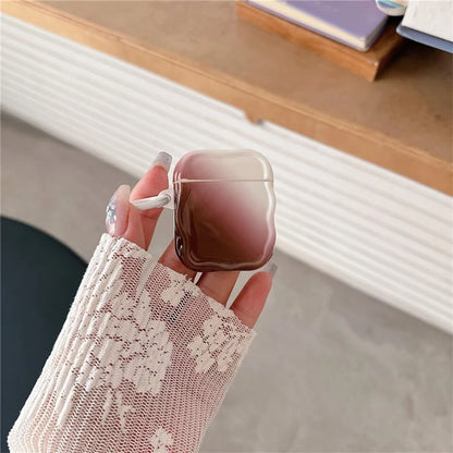 For Apple AirPods with Wireless Charging Case (2019) / AirPods with Charging Case (2019) / (2016) IMD Earphone TPU Case with Buckle