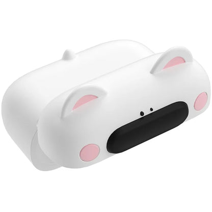 For Apple AirPods Pro 2 / AirPods Pro Bluetooth Earphones Cartoon Animal Liquid Silicone Case with Hanging Buckle