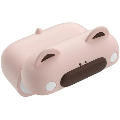 For Apple AirPods Pro 2 / AirPods Pro Bluetooth Earphones Cartoon Animal Liquid Silicone Case with Hanging Buckle