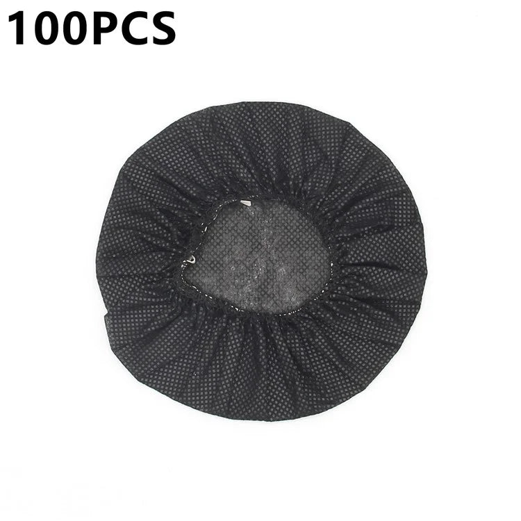 100Pcs 10-13cm Headphone Ear Covers Disposable Sanitary Non-Woven Earpad Covers