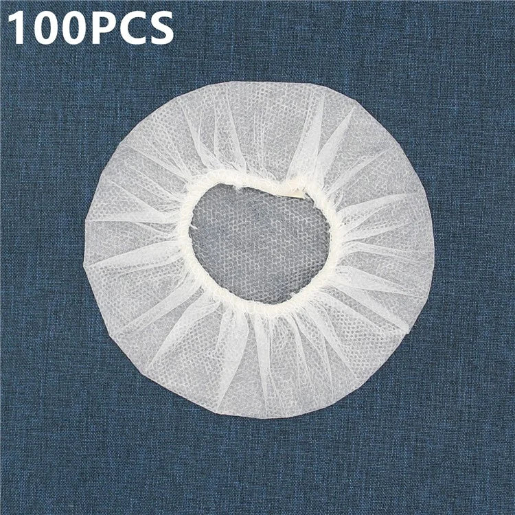 100Pcs 10-13cm Headphone Ear Covers Disposable Sanitary Non-Woven Earpad Covers