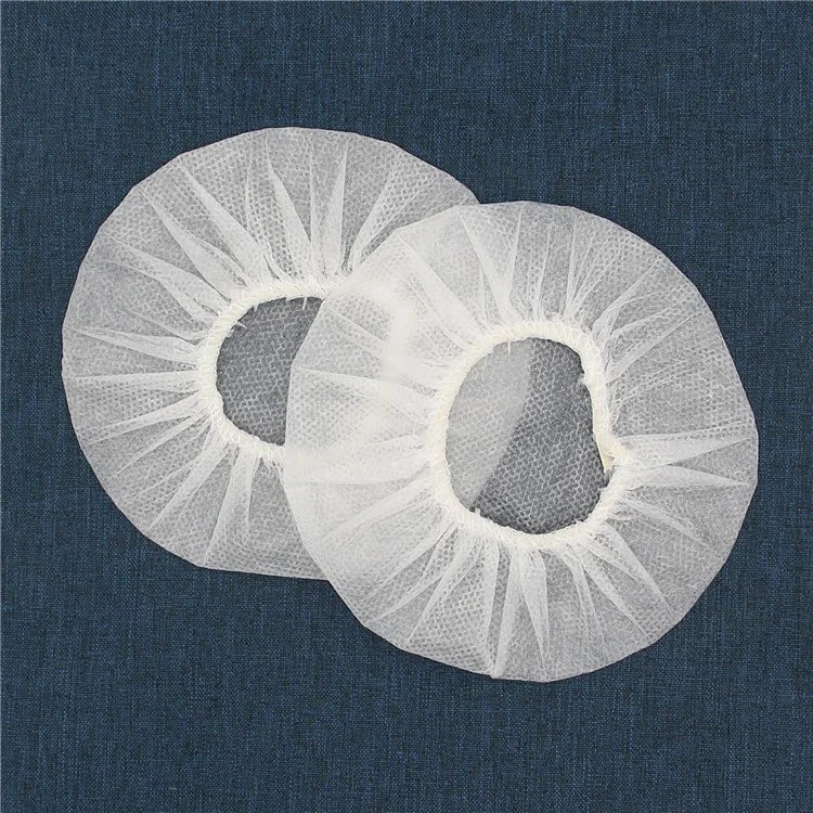 100Pcs 10-13cm Headphone Ear Covers Disposable Sanitary Non-Woven Earpad Covers