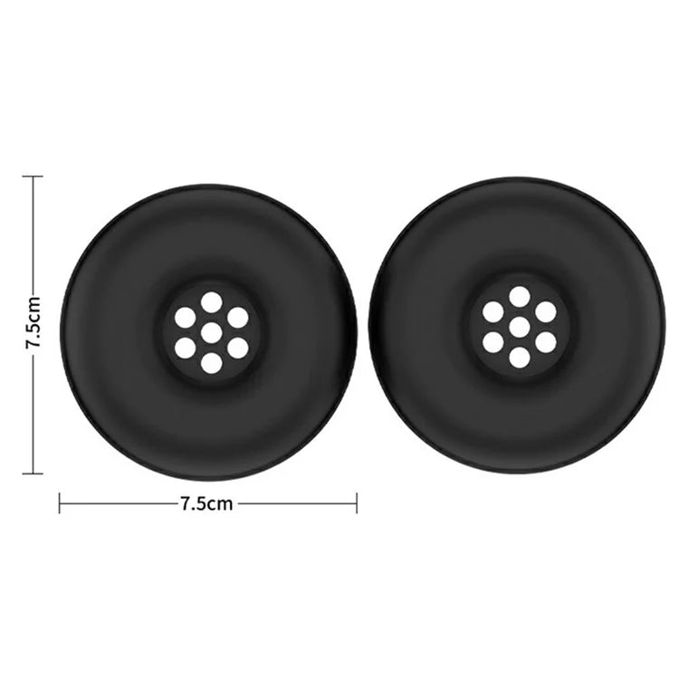 1 Pair Earpad Silicone Case for JBL Tune 520BT On-Ear Headphone Cushion Protective Cover