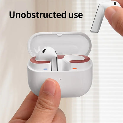 For Samsung Galaxy Buds3 Charging Case Bluetooth Earbuds Metal Sticker Anti-Dust Protective Decals