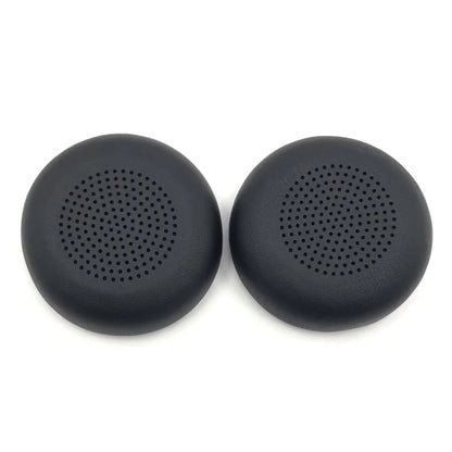 1 Pair For Plantronics Blackwire C5220 / C5210 / C7225 Headphone Earpads Leather+Memory Foam Ear Pads Cushions