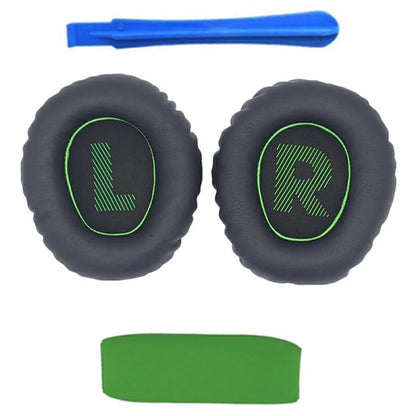 For JBL Quantum 350 / 360 Headphone Protein Leather Ear Pads+Mini Crowbar+Head Beam Sleeve