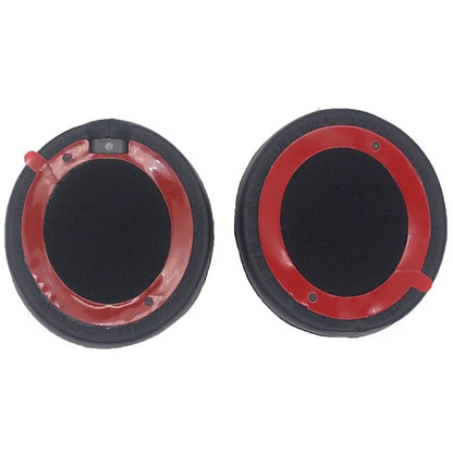 JZF-497 1 Pair for Beats Solo 4 Headphone Earpads Protein Leather + Sponge Ear Cushions