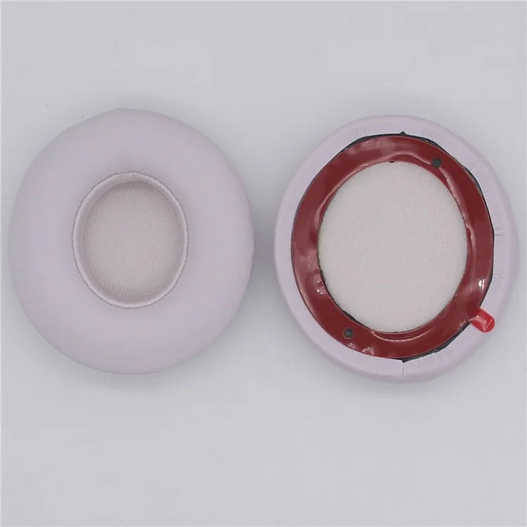 JZF-497 1 Pair for Beats Solo 4 Headphone Earpads Protein Leather + Sponge Ear Cushions