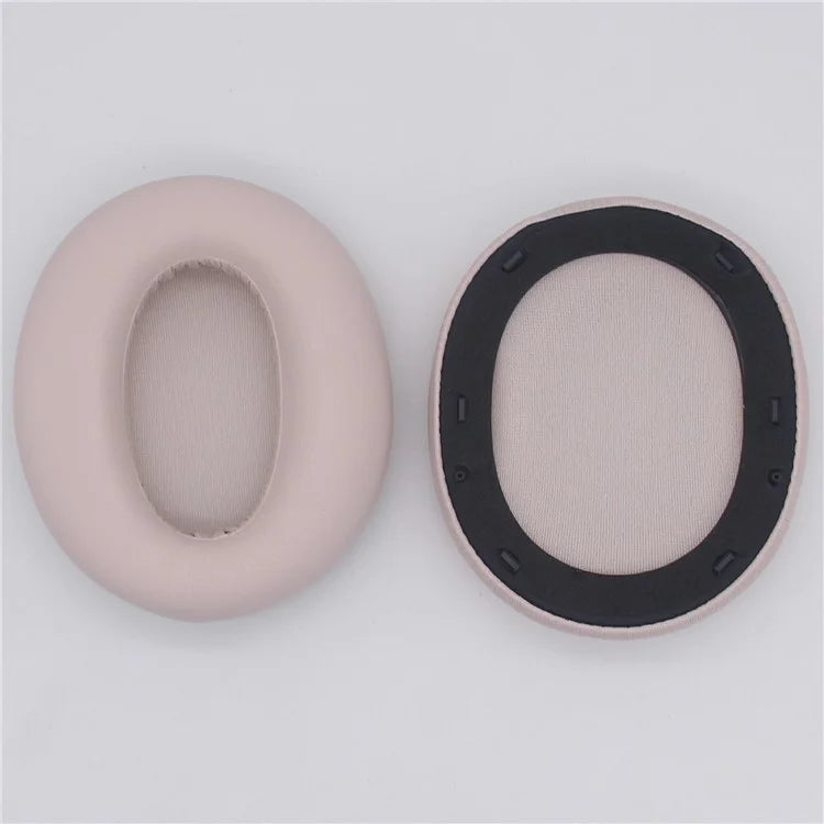 JZF-498 1 Pair for Edifier W820NB Headphone Earpads Sponge+Protein Leather Ear Cushions