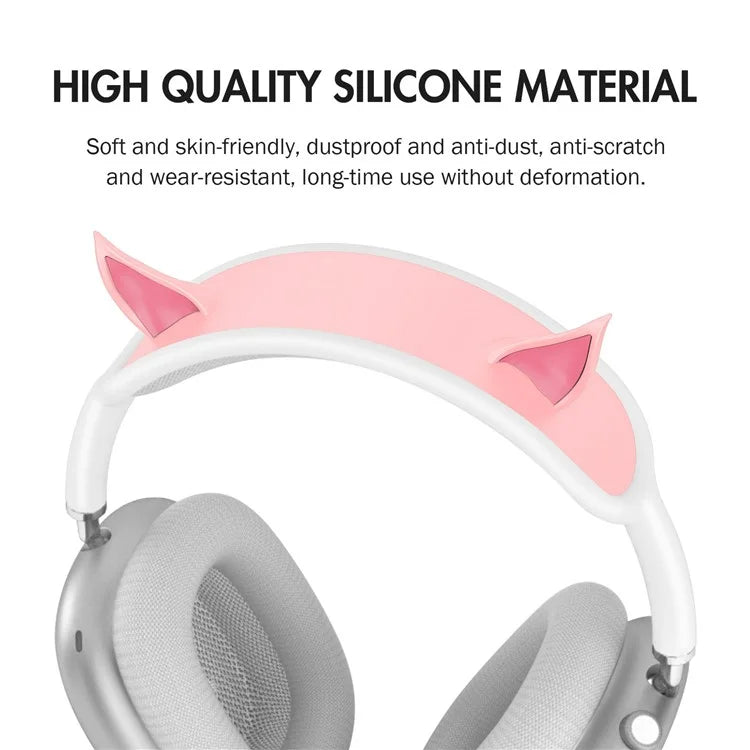 For AirPods Max Silicone Headband Cover Elf Ear Design Headphones Accessories