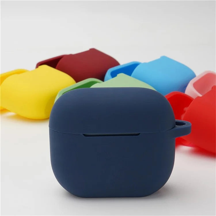 For Apple AirPods 4 Silicone Case Luminous Bluetooth Earphone Protective Cover with Lanyard