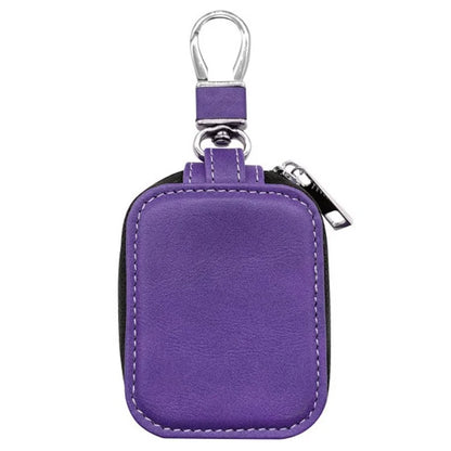 For Apple AirPods 3  /  AirPods Pro 2  /  AirPods Pro Carrying Case PU Leather Storage Pouch Bag with Keychain