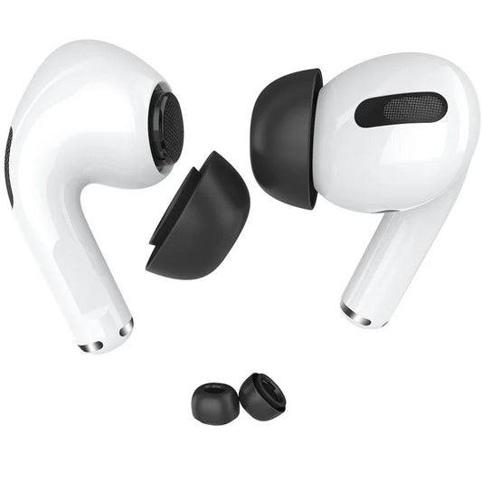 AHASTYLE WG86 1 Pair Earbuds Covers for Apple AirPods Pro 2  /  AirPods Pro Soft Silicone Caps In-Ear Earphone Eartips