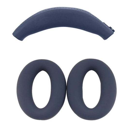 For Sony WH-H910N Headphone Head Beam + Earpad Protective Covers Set Soft Silicone Sleeve