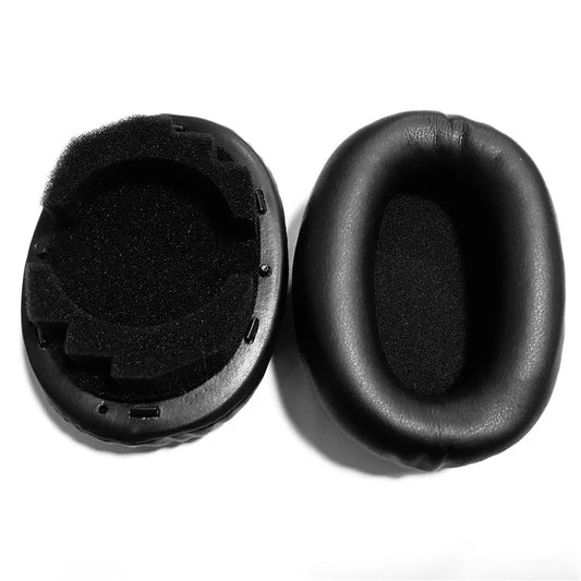 JZF-318 1 Pair Ear Cushions for Sony WH-1000XM3 , Protein Leather Earpads Earmuffs Cover