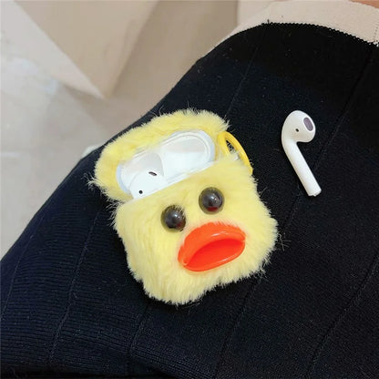 Earphone Case for AirPods with Charging Case (2016) / (2019) / AirPods with Wireless Charging Case (2019) Plush Earbud Cover