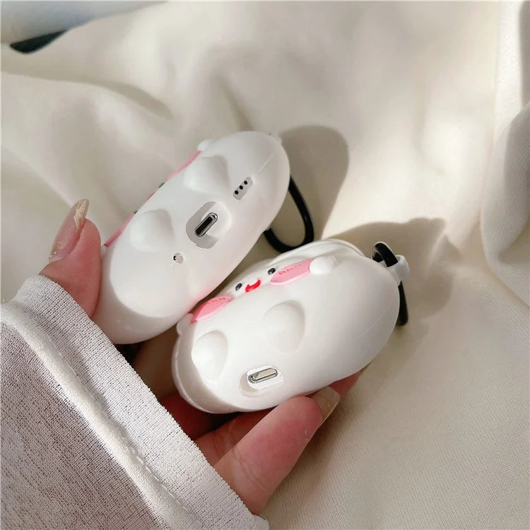 For Apple AirPods 3 Earphone Silicone Case Cute Cloud Design Anti-drop Earbud Cover